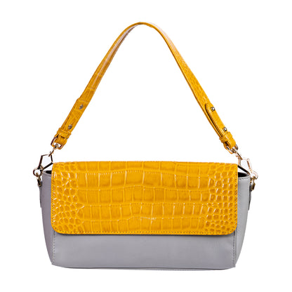 Khloe Yellow Satchels