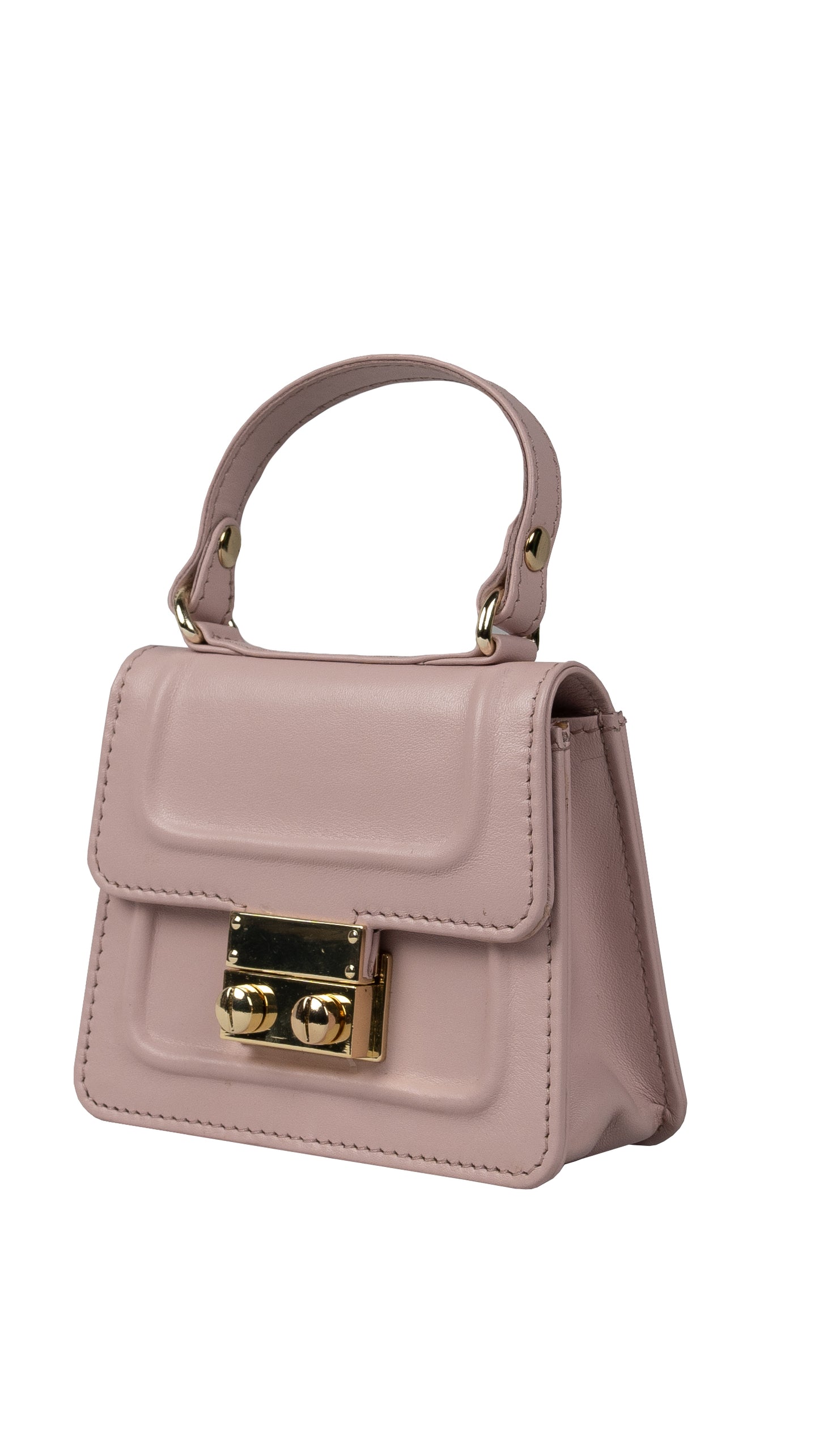 Gigi Mini Baby Pink Sling & Cross Bag