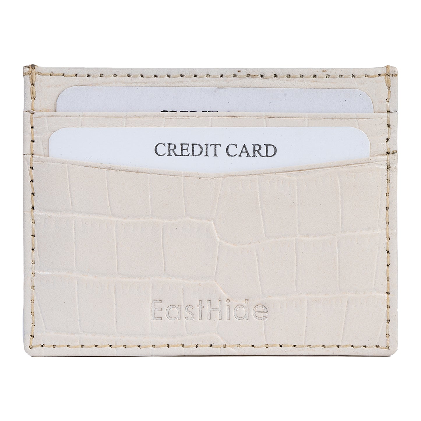 Classic 4 Slot White Wallet