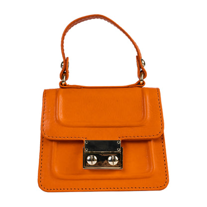 Gigi Mini Orange Sling & Cross Bag