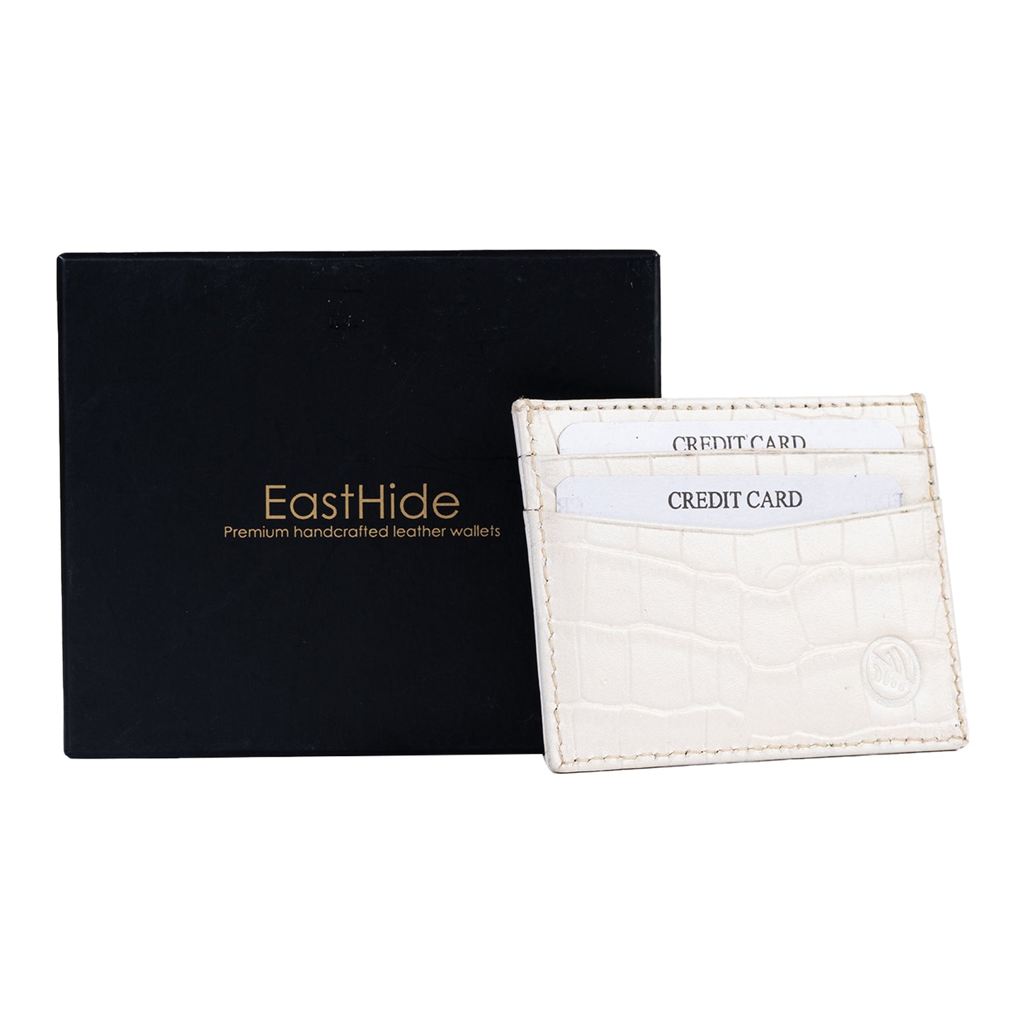 Classic 4 Slot White Wallet