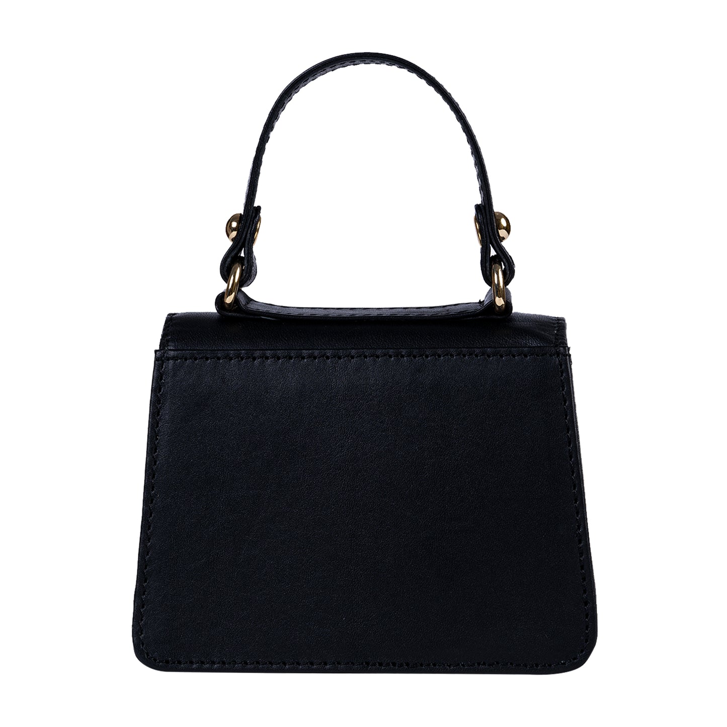 Gigi Mini Solid Black Sling & Cross Bag