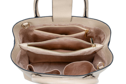 Ashley Beige Tote Bag