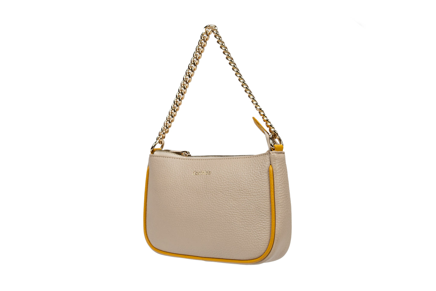 Bella Shoulder Bag Beige Yellow