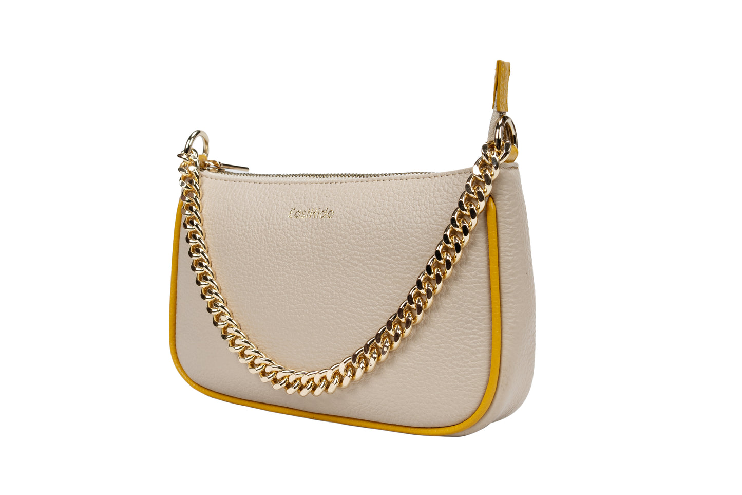 Bella Shoulder Bag Beige Yellow