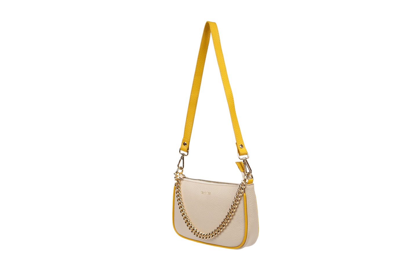 Bella Shoulder Bag Beige Yellow