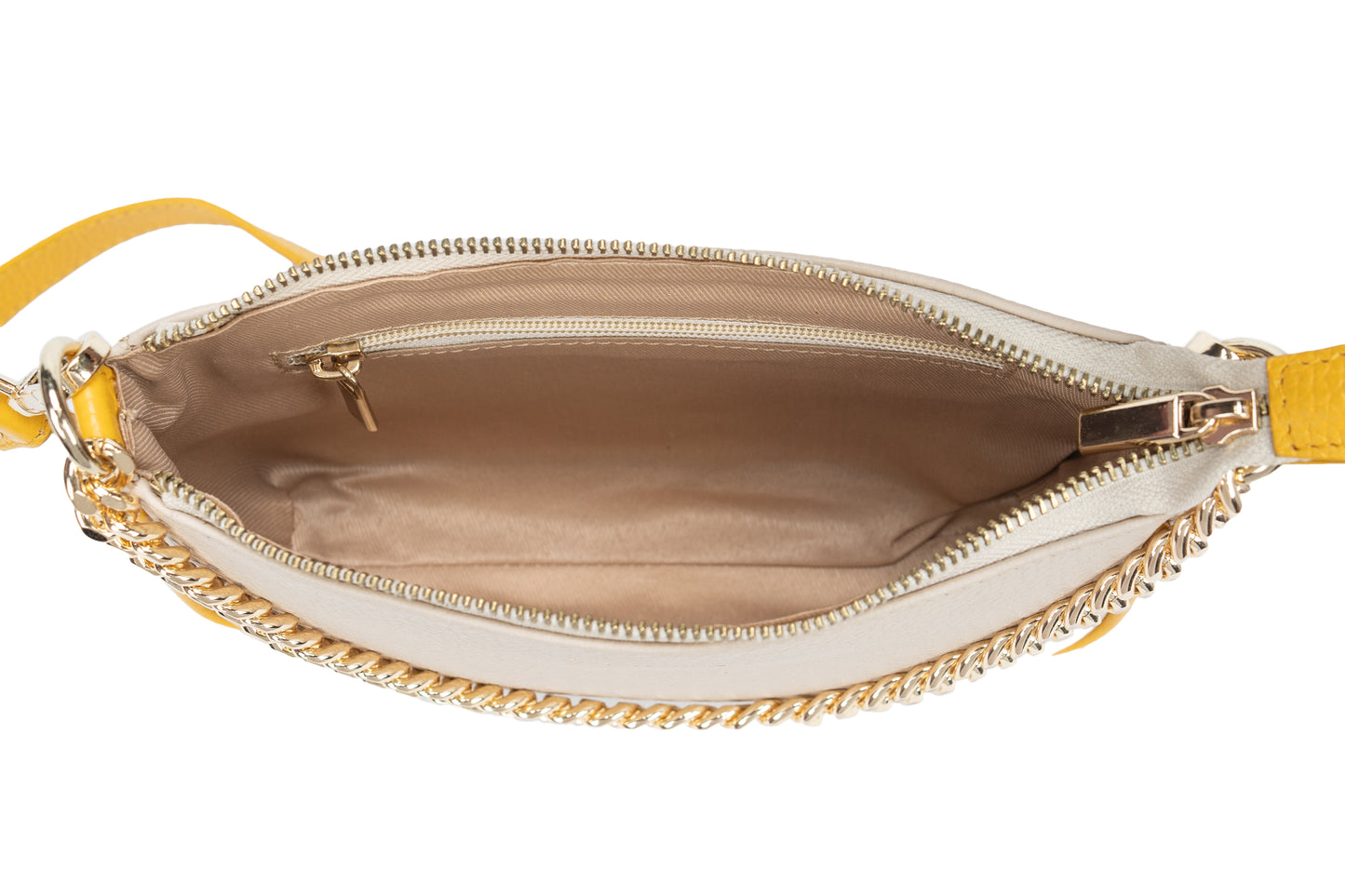 Bella Shoulder Bag Beige Yellow