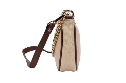 Bella Shoulder Bag Beige Brown