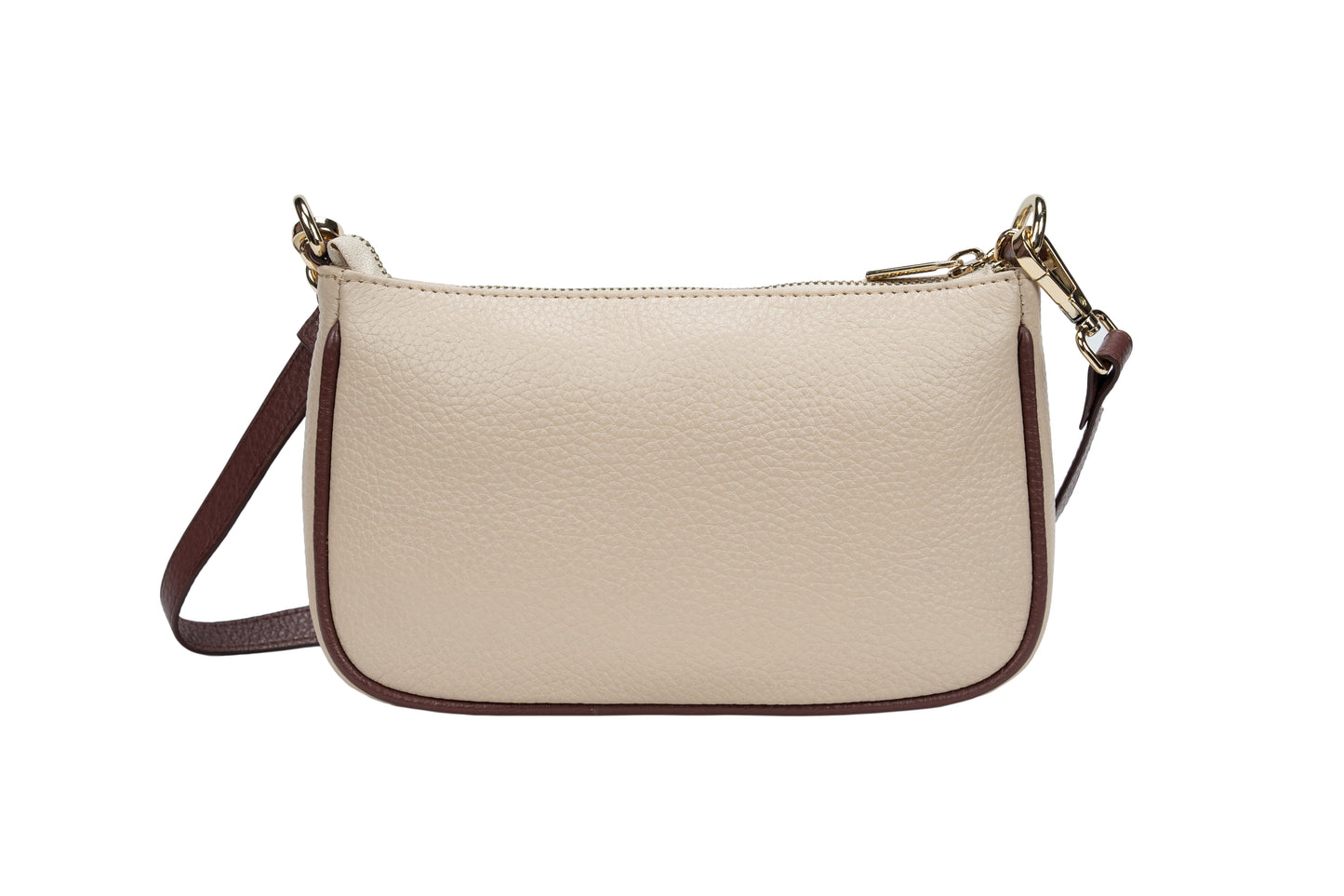 Bella Shoulder Bag Beige Brown